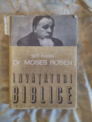 Invataturi biblice-Sef.Rabin.Dr.Moses Rosen foto