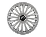 Cumpara ieftin Set 4 capace roti Dino cromat R16 pentru gama auto Citroen, Autohelix MSA