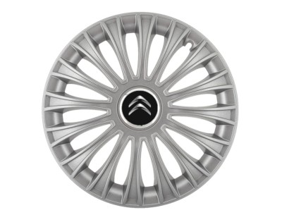 Set 4 capace roti Dino cromat R16 pentru gama auto Citroen foto
