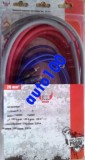 Kit Cabluri Alimentare Amplificator Auto 20mm Bull-Audio, 5m Cablu Rosu + 1m Negru Masa, RCA, Remote, Siguranta 60A