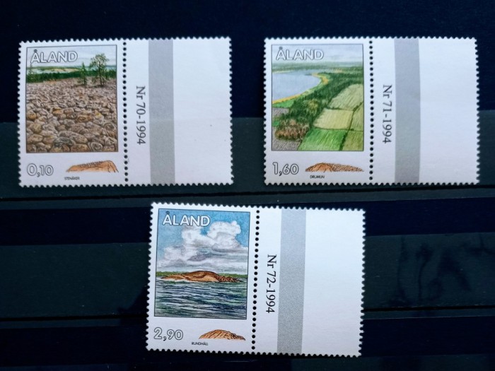 Aland 1994 geologie, era glaciară serie 3v neștampilata