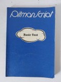Carte stenografie engleza: Pitman Script - Basic Text
