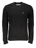 Cumpara ieftin Pulover bărbați, cu mini logo brodat, Regular fit, negru, XL