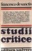 Studii critice (Sanctis)