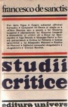 Studii critice (Sanctis) foto
