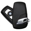 Husa Cheie Originala BMW Basic Line, Piele Neagra, Protectie Premium