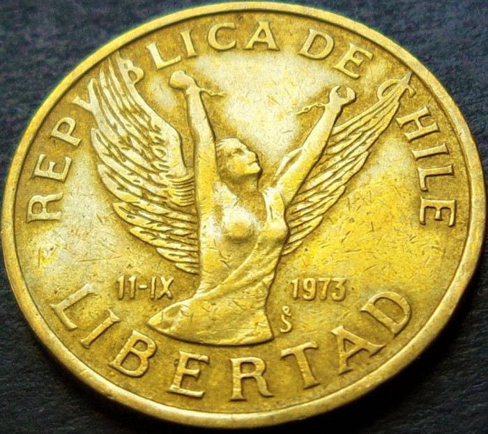 Moneda exotica 10 PESOS - CHILE, anul 1992 * cod 692