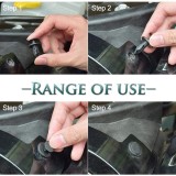 Set cleme - clipsuri reconditionare auto, 100 piese, diferite modele, Amio
