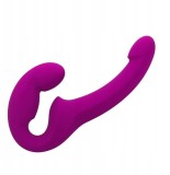 Dildo Dublu Share Lite pentru Cuplu, Silicon, Mov