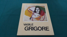 VASILE GRIGORE *EXPOZI?IE RETROSPECTIVA DE PICTURA ?I DESEN/ 1985 foto