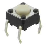 Microintrerupator Omron OCB B3F-1000 SPST-NO 6x6mm OFF-(ON) Comutator Electronic PCB THT