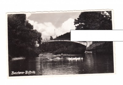 CP Bistrita, ocupatia maghiara, circulata 1940, animata, stare foarte buna foto