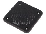 Masca difuzoare VISATON, 96x96x7mm, Neagră - Accesorii Boxe