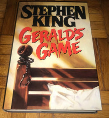 Stephen King - Gerald&amp;#039;s Game editie de lux (noua) foto