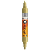 Cumpara ieftin Marker Molotow ONE4ALL Acrylic Twin 15 &amp;ndash; 4 mm metallic gold