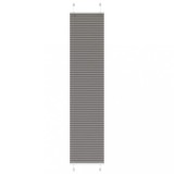 vidaXL Jaluzea plisată Antracit 40x200 cm Lățime țesătură 39,4 cm