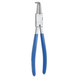Unior 538/1P - Cleste pentru inele siguranta cu varf indoit 280 mm inele exterioare