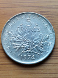 Moneda Franta 5 Francs 1974, Australia si Oceania