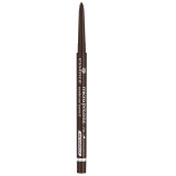 Essence creion de sprancene - Micro Precise Eyebrow Pencil Waterproof - 03 Dark Brown