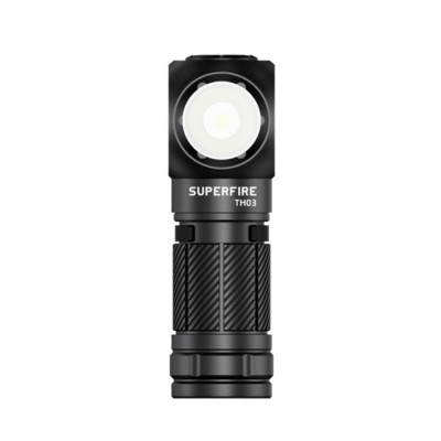 Lanterna Multifunctionala LED Superfire TH03, USB, 460lm, 104m, incarcare USB-C, suport cap, prindere magnetica foto