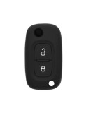 Husa cheie auto din silicon Renault Negru