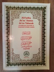 Ju&#039;zu &#039;Amma. Ju&#039;zu Tabarak- Al-Fatiha Traducerea Sensurilor si Comentarii