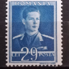 BC327, Romania, timbru de 29 lei regele Mihai