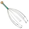 Dispozitiv Masaj Capilar - Efect de Relaxare, 12 Brate Metalice, Otel Inoxidabil, 20cm Diverse culori Turcoaz, Oem