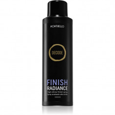 Montibello Decode Finish Radiance Spray Spray uscare rapidă a părului pentru stralucire 200 ml