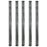 Cumpara ieftin Plase gard de grădină, 5 buc., verde, 1x1,2 m, HDPE