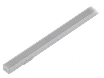 Canal LED Aluminiu Lacuit Alb Profi 2m PDS-4-PLUS foto