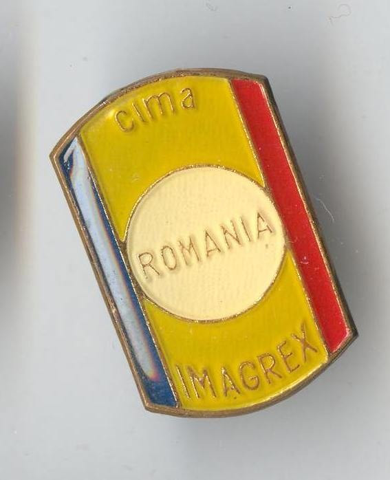 Insigna CIMA - IMAGREX - Industrie romaneasca