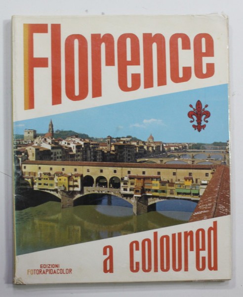 FLORENCE A COLOURED by LORETTA SANTINI , 1972 , PREZINTA URME DE UZURA