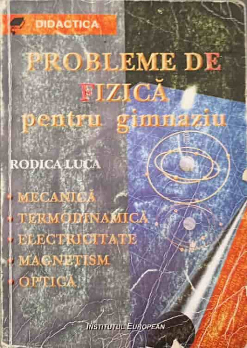 PROBLEME DE FIZICA PENTRU GIMNAZIU-RODICA LUCA