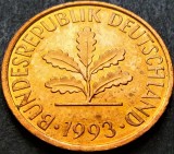 Cumpara ieftin Moneda 2 PFENNIG - RF GERMANIA, anul 1993 J * cod 1508