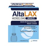 Microclisme Adulti AltaLAX, 6 bucati, Althea Life Science - Glicerol, Musetel, Nalba - Solutie Rectala Constipatie
