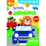 Sz&iacute;nes j&aacute;rművek - 140 db matric&aacute;val, 2025