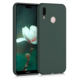 Husa pentru Huawei P20 Lite, Silicon, Verde, 44358.169, Carcasa, Kwmobile