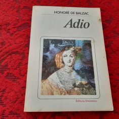 Honore de Balzac- Adio RF14/0