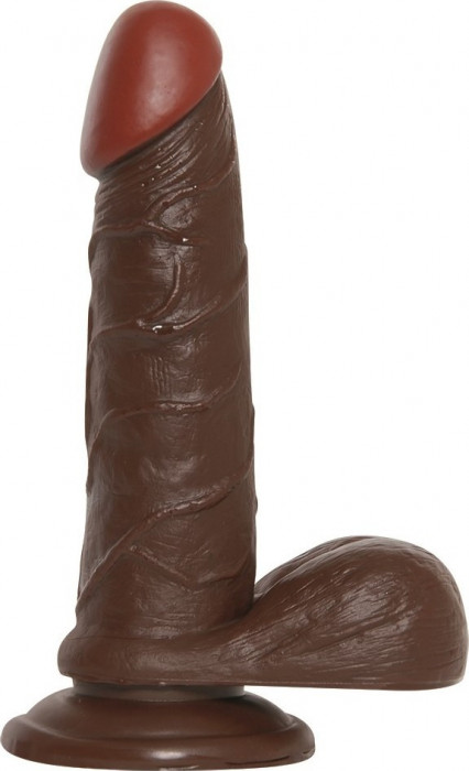 Dildo Aroma Pamantului Maro 19 cm