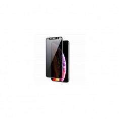 Folie Sticla Apple iPhone XS Max - Iberry Privacy Glass Negru foto