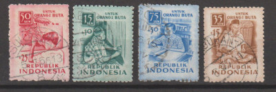 Indonesia 1956 , Fondul pentru nevazatori foto