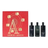 Set Giorgio Armani: Code, Parfum, For Men, Refillable, 15 ml + Code, Eau De Toilette, For Men, 15 ml + Code, Eau De Parfum, For