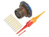 Conector Militar Dimensiune 13 MIL-DTL-38999 Series III Oliv