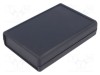 Carcasă HAMMOND 1593 ABS neagră cu panou 75x111x25 mm