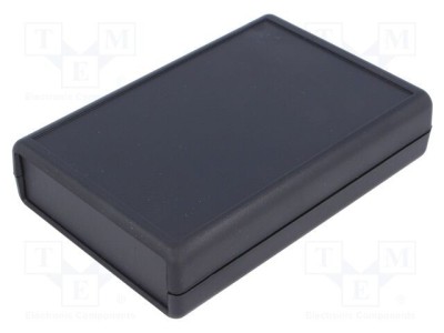 Carcasă HAMMOND 1593 ABS neagră cu panou 75x111x25 mm foto