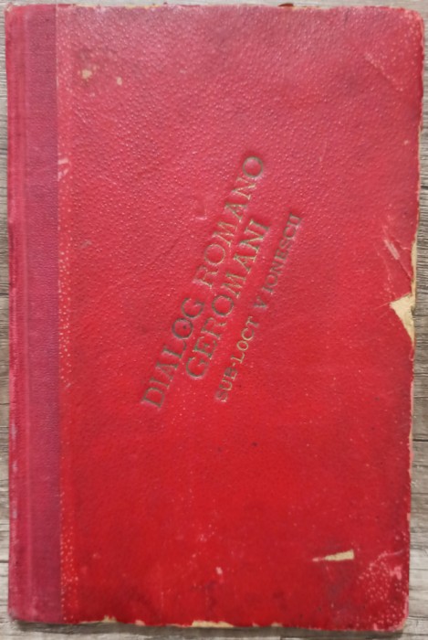 Dialogi romano-germani - M. Rudinescu// 1897