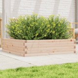VidaXL Jardinieră de grădină, 90x90x23 cm, lemn masiv de pin 847203