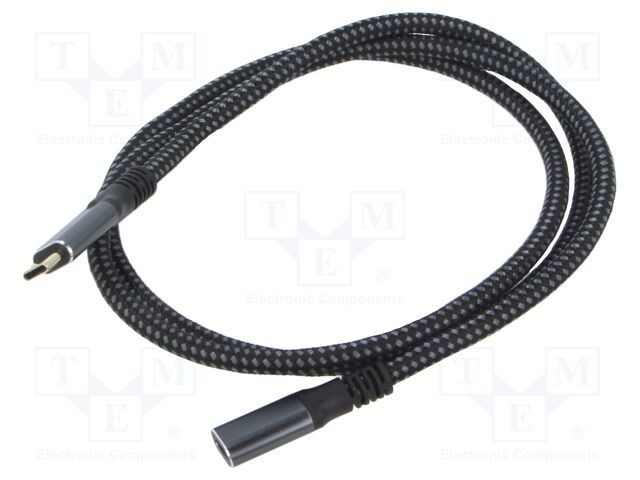 Cablu USB C 3.2 Gen 2 LOGILINK 1m negru aurit
