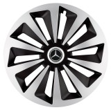 Cumpara ieftin Set 4 capace roti Fox Gri-Negru R17 pentru gama auto Mercedes-Benz, Autohelix MSA
